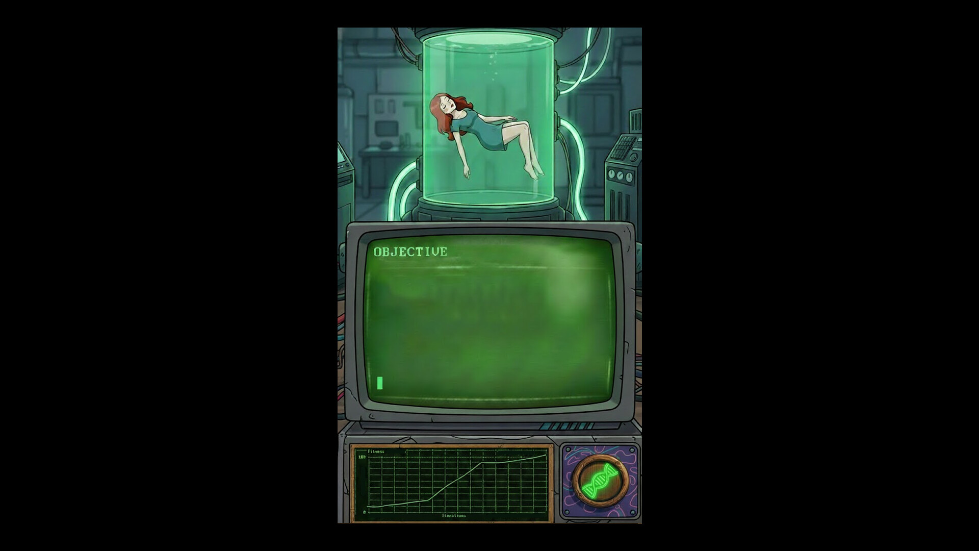 K1V4 evolution screen — genetic optimization